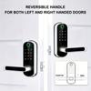 Smart Fingerprint Door Lock App Remote Control Keyless WIFI Digital Touchscreen Lock NFC IP67 Waterproof With 2 IC Cards