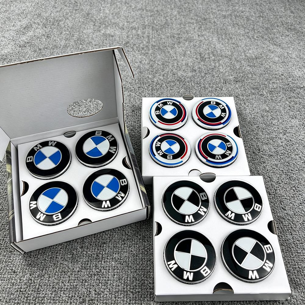 2026 Hot For BMW Floating 4Pcs 56MM 68MM Car Wheel Center Caps E46 E39 E53 E65 E66 G26 F30 F31 F34 G30 G70 G08 G05 G01 E60 F10 F30 G20 X3