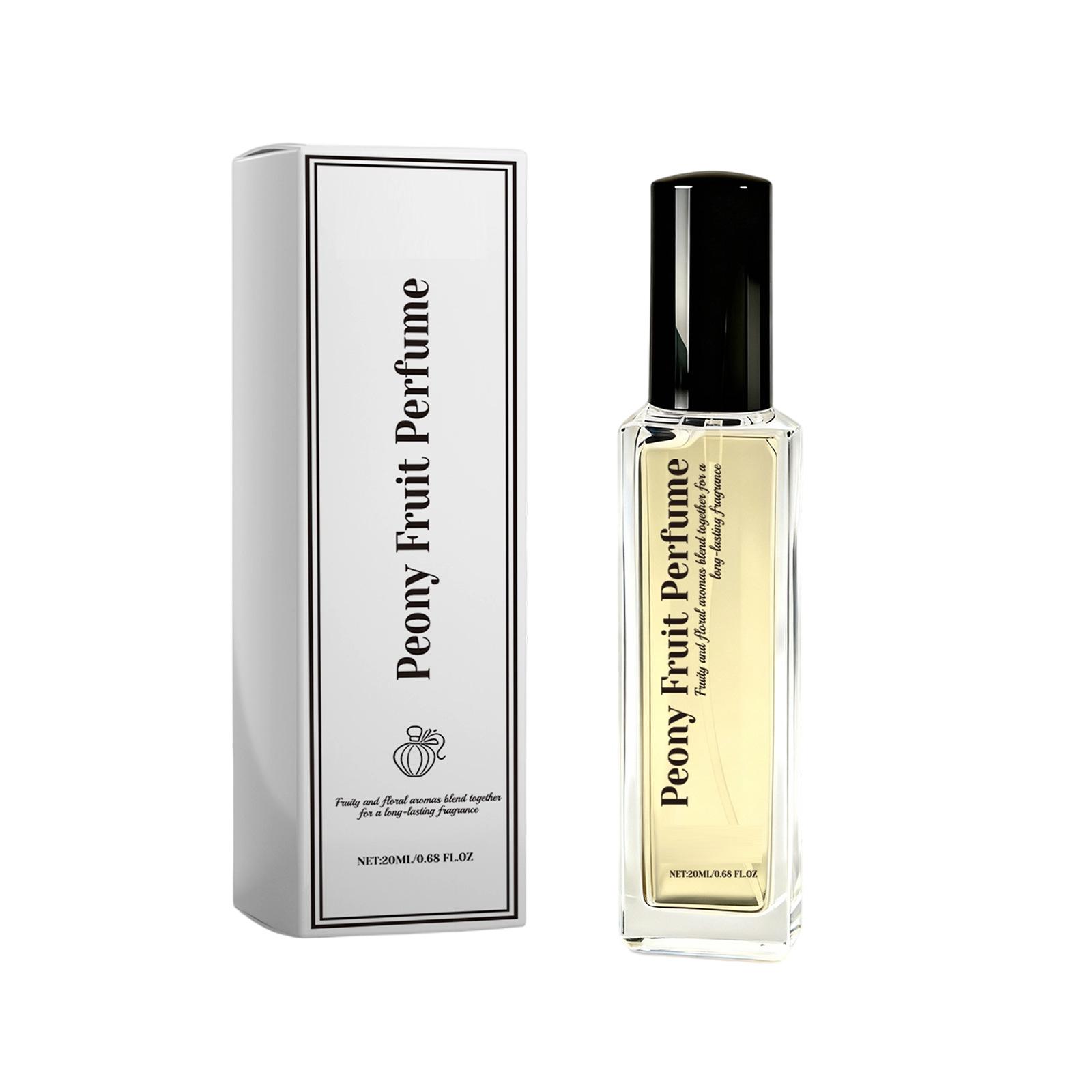 Женская туалетная вода «Пион», Фруктовый парфюм, Портативный парфюм для свиданий, 20 мл белый