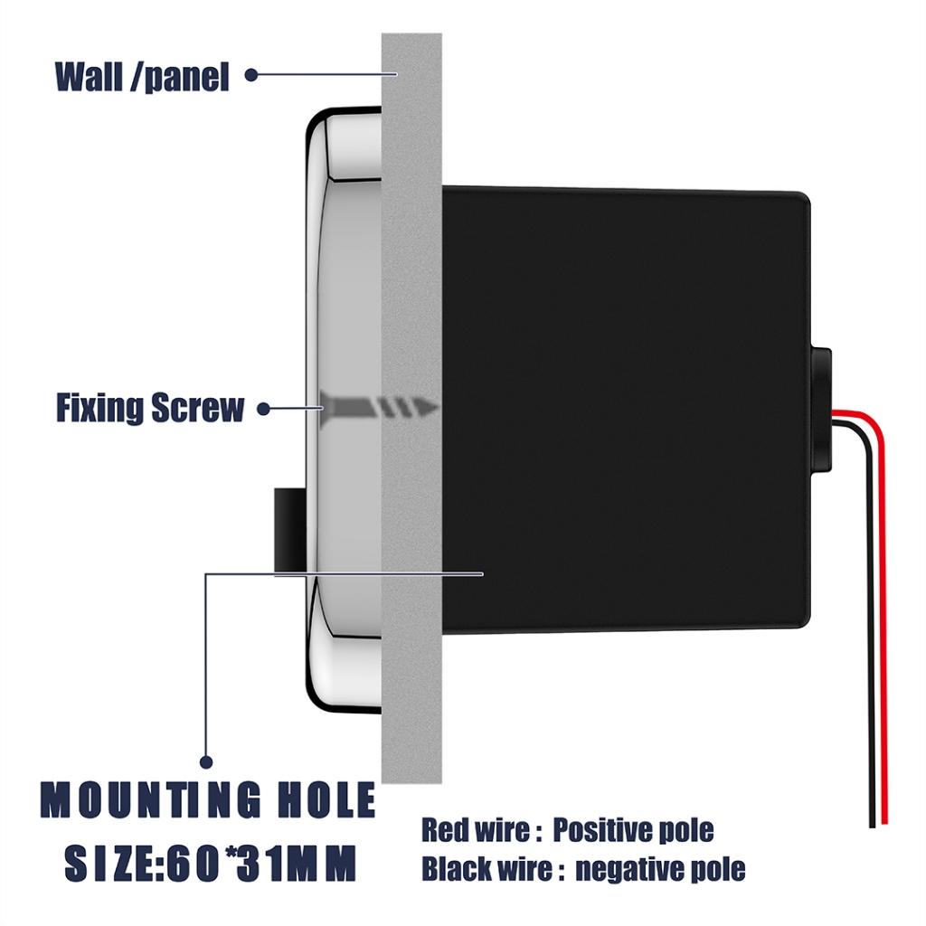 4 Ports 12/24V USB Outlet PD3.0 USB-C QC 3.0 Fast Charging Socket Panel for Car Marine Truck Camper Caravan Car Accessories