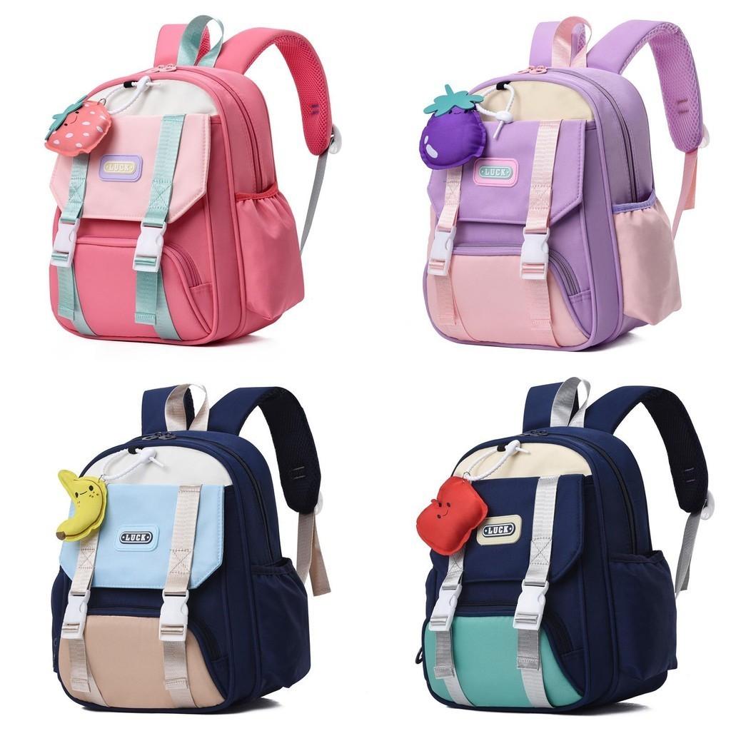 Adorable Oxford Fabric Kids Backpack For Boys And Girls Colorful And Breathable