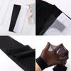 1 Pair Solid Color Women Long Socks Sweat-absorbing Elasticity Invisible Stockings  Spring
