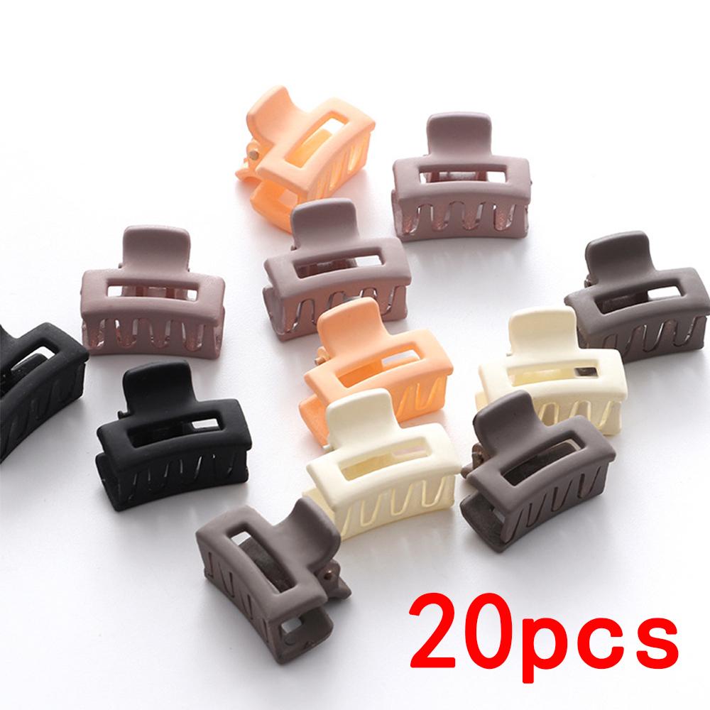 Korejský Smíšený Vlasy Mini Kompaktní Sponka do Vlasů Matná Barva Mléčné Kávy Dívčí Ofina Roztomilá Sponka do Vlasů Kompaktní Sponka do Vlasů Sponka do Bočních Vlasů Vlasový Doplněk