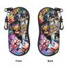 Custom J-Jojoes-Anime Japan Comic Sunglasses Soft Case Neoprene Zipper Stylish  Shell Eyeglass Case Protective Box For Glasses