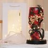 Valentine's Day Gift Soap Rose Eternal Flower Glass Cover Practical Ornament 110 Creative Gifts