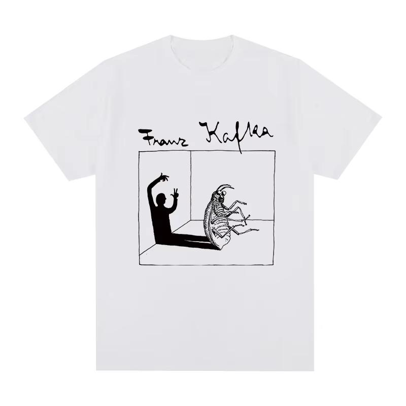 2026 Summer Unisex Vintage Top Fashion Tee The Metamorphosis T-shirt Franz Kafka Cotton Men T shirt New TEE TSHIRT Womens Tops 4XL