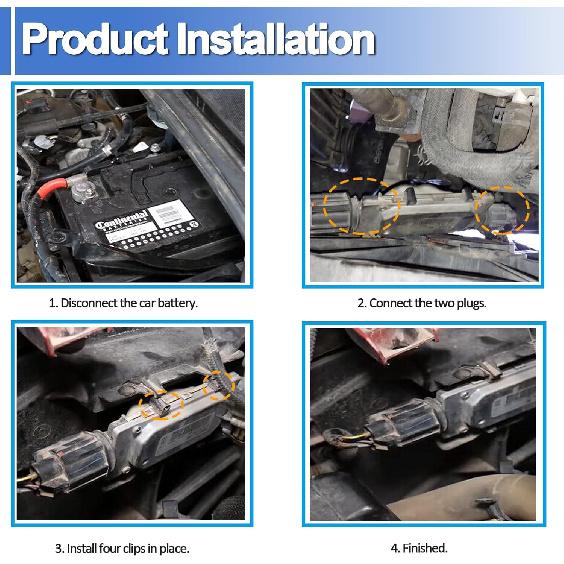 Motor-Kühllüfter-Steuermodul Kompatibel mit Ford Escape Focus Transit Connect Ersetzen 1137328464 1137328567