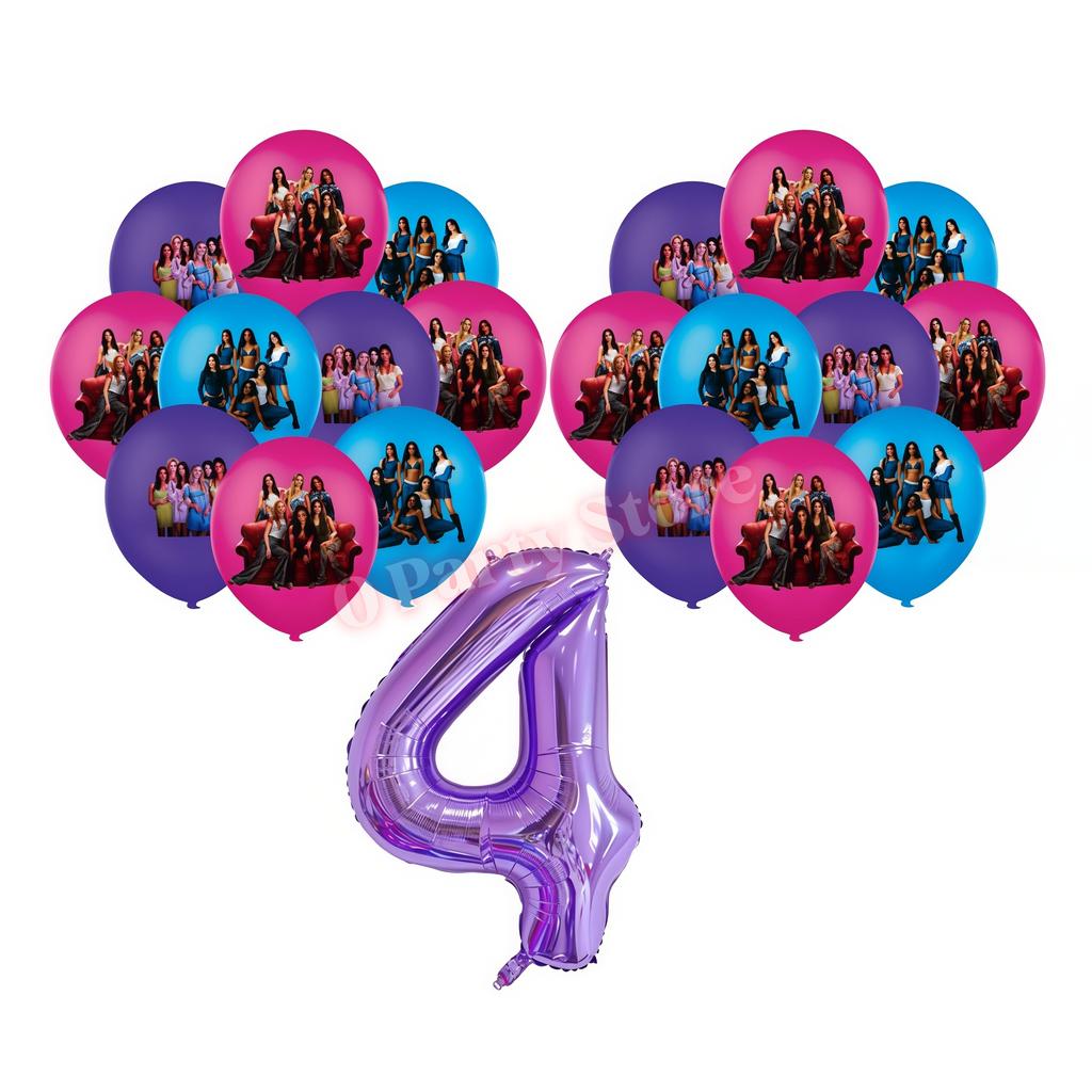 Kpop K&Katseye Birthday Party Decoration Plate Cup Banner Balloon for Girl Party Favor Idol Fans Gift Baby Shower Event Supplies