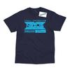 81 DAMAGED BLACK FLAG GRAPHIC BLACK T-SHIRT