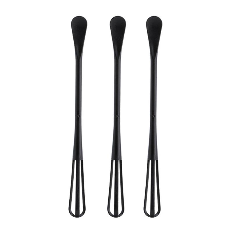 

3 Pieces Mini Handheld Whisk Eggs Beater Pastry Tools Eggs Mixer Mixing Utensil Kitchen Accessories for Mixing Eggs 1 чёрный