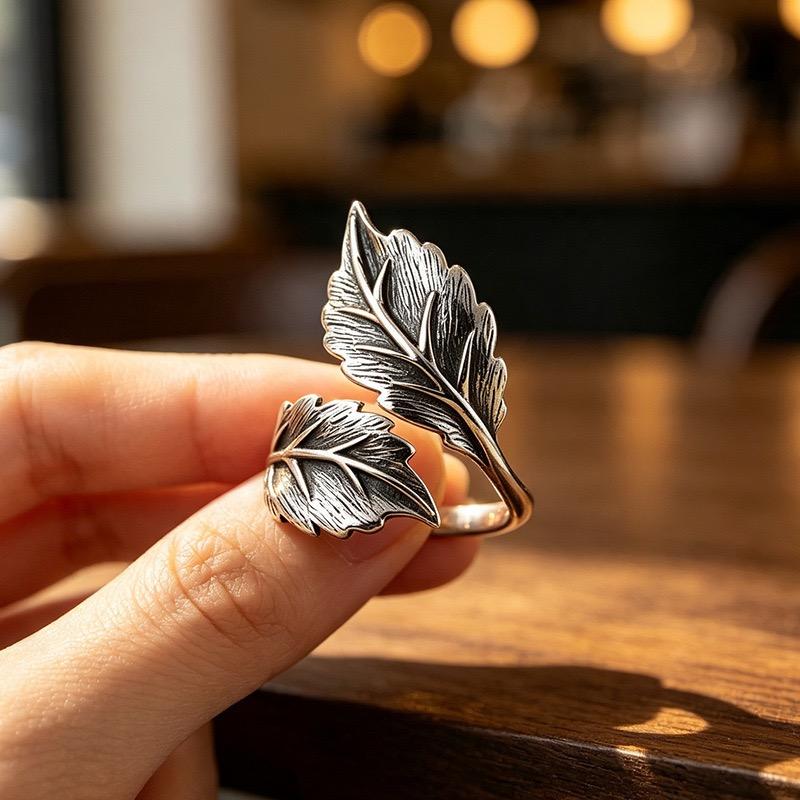 Xiaomi 925 Sterling Silver Rings for Women Couple Minimalist Handmade Big Oval Ring Fine Jewelry Gift Prevent Allergy