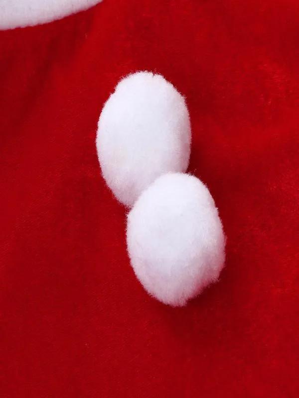 Weihnachten Weihnachtsmann Cosplay Kostüm Jungen Langarm Kleidung Baby Mädchen Kleid Niedlich Show Weihnachtsmützen und Weihnachtsartikel