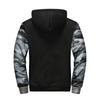 Men's  And Winter New Fashion Contrast Color Loose Casual Plush Jacket