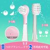 SEAGO Electric Toothbrush for Kids, 8 Replacement Brushes, Sonic Toothbrush, Magnetic Charging Timer, Soft Bristles, LED Light, 3 Modes, IPX7 Waterpro