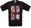 England Great Britain London Liverpool Football Sleeves TShirt All Sizes Unisex T-Shirt