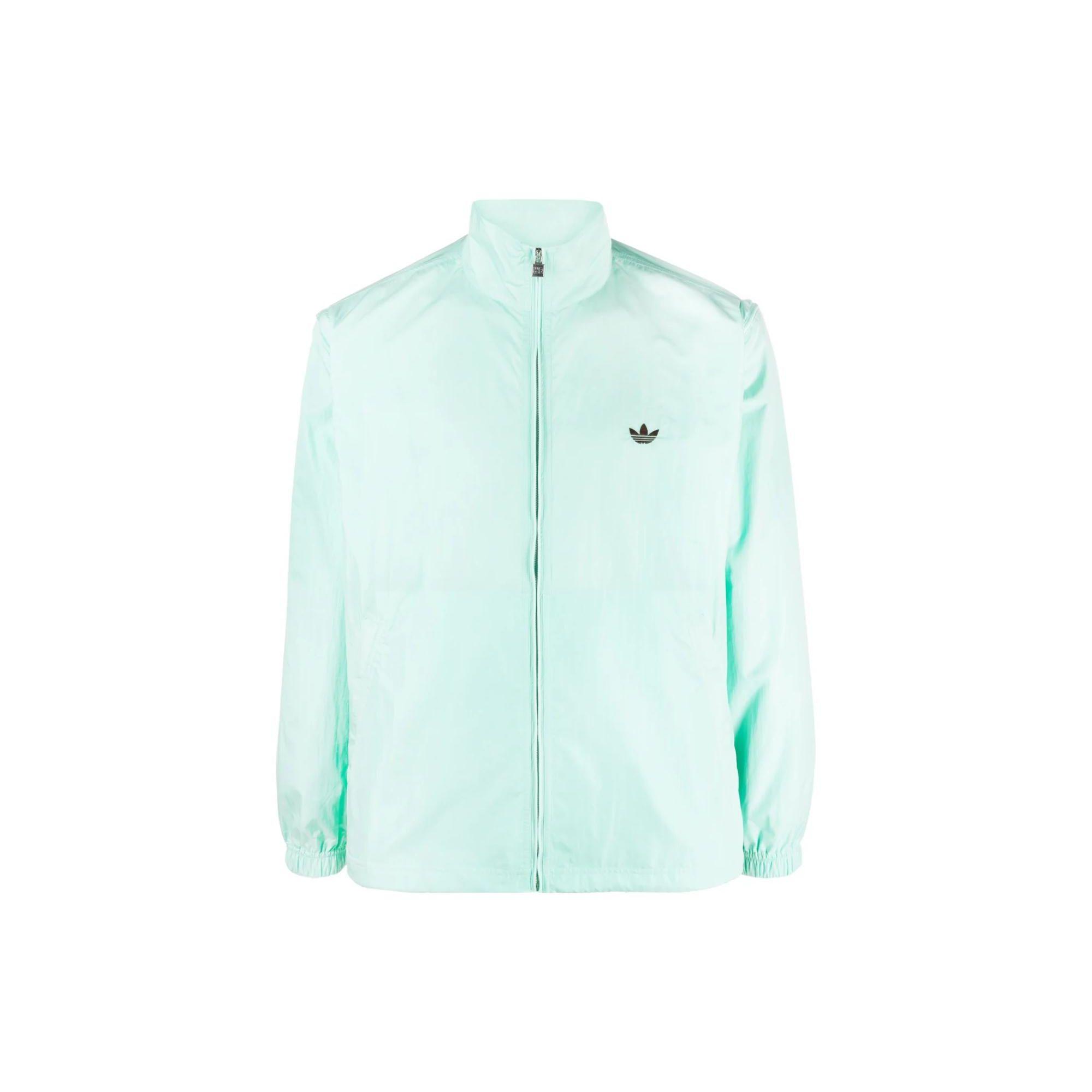 adidas Originals x Wales Bonner Nylon Anorak Jacket Turquoise IA3962 L