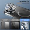 Luxury Plating For Magsafe Case For iPhone 16 15 14 13 12 11 Pro Max Wireless Charge Magnetic Cover With Camera Lens Protector