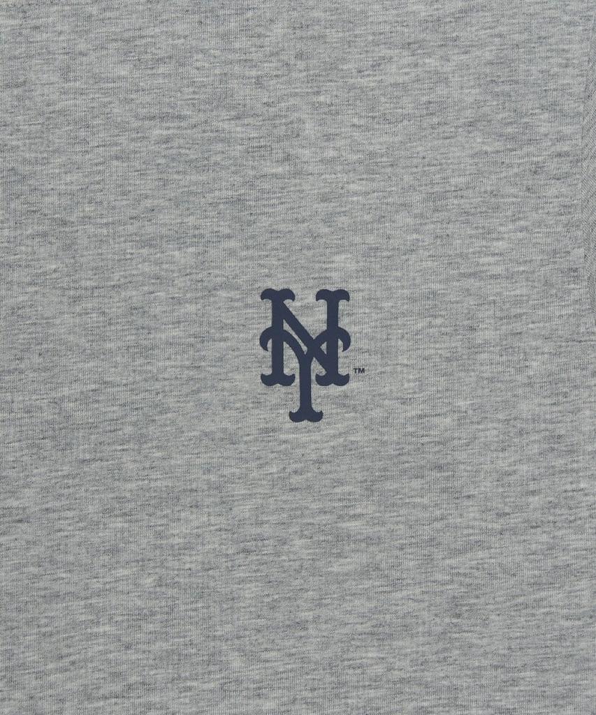 Emelbi Sportive Cursive Back Letter Short Sleeve T-Shirt Nym (Melange Grey)