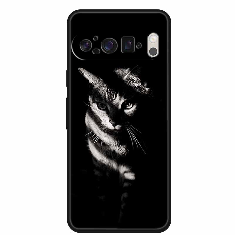 For Google Pixel 10 Pro XL 5G Case 10Pro XL 6.8" Coque Black Silicone Soft TPU Phone Case For Google Pixel 10 Pro Case Shell Bag