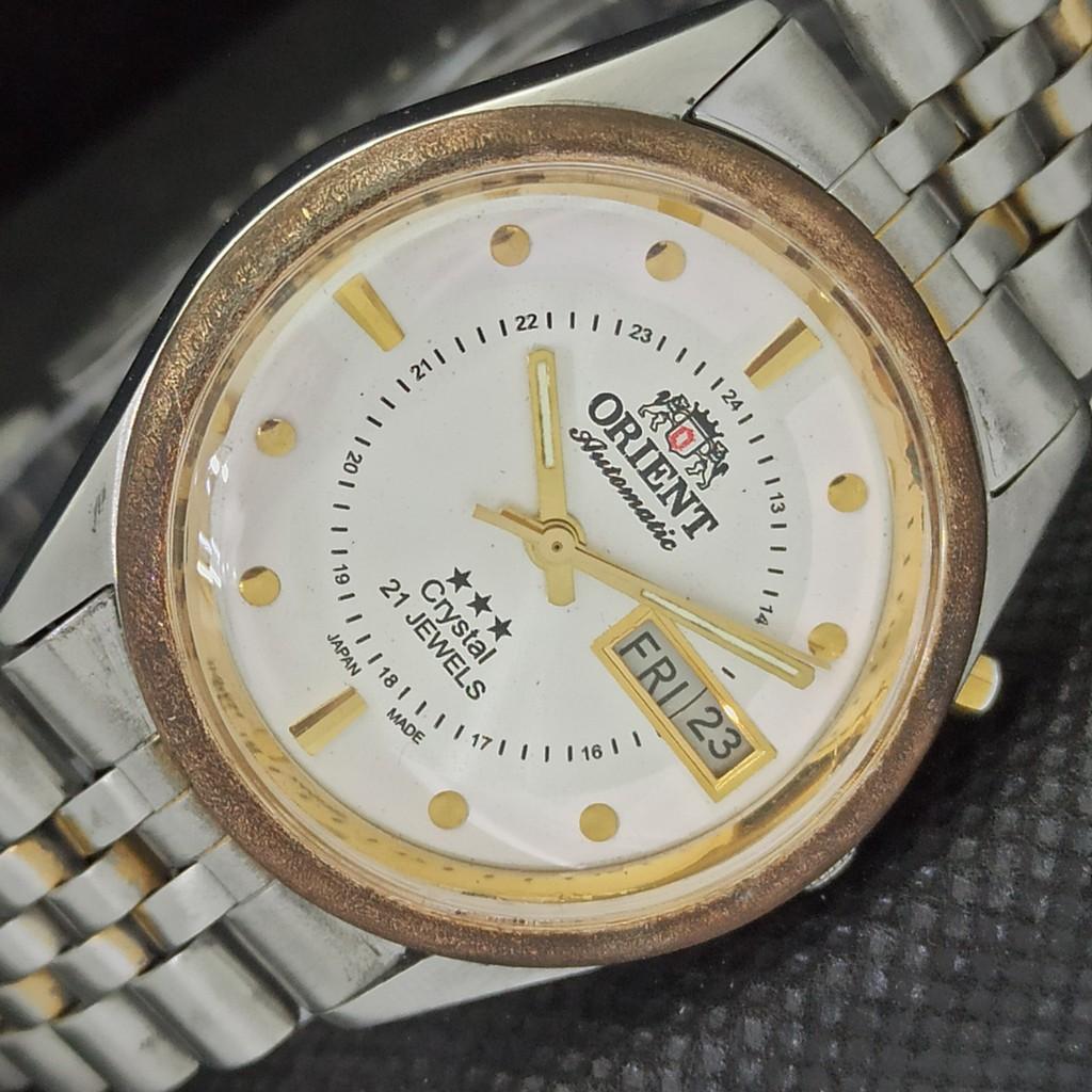 

Б/У ORIENT CRYSTAL AUTO 46941 ЯПОНИЯ МУЖСКИЕ ЧАСЫ a299030-1 Артикул 563-a299030