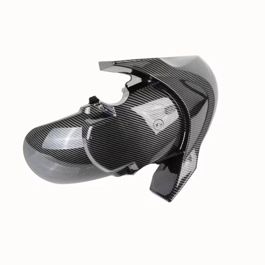 Motorcycle Front Fender Carbon Fiber Pattern Front Wheel Mudguard Water Splash Protection Cover For Honda PCX160 2021-2025