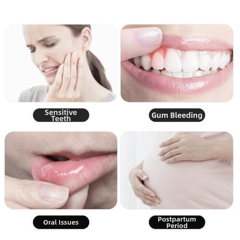 Gold Silver Dental Brushes Deep Cleaning Adult Tooth Brush Oral Care Manual Toothbrush Adult Use