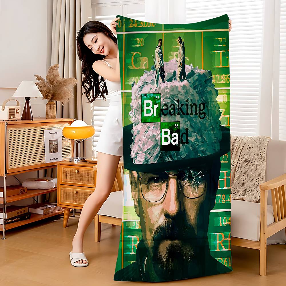 Breaking Bad TV Show Beach Towel Colorful Bath Towels For Girl Microfiber Quick Dry Sand Free Beach Yoga Spa Gym Pool