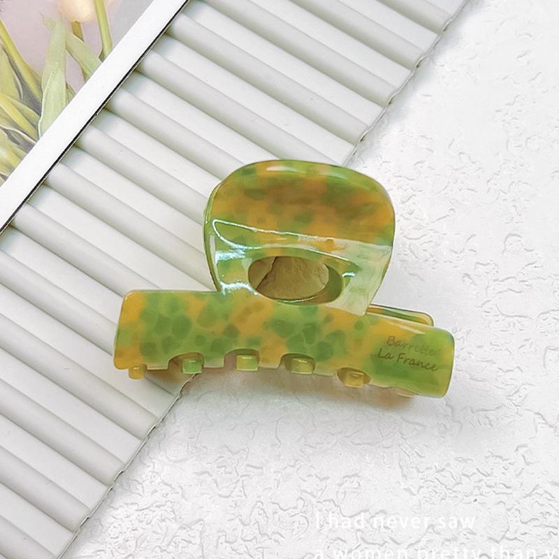 

Винтажный ацетатный принт Маленький зажим для волос для женщин, девушки, милое украшение для волос, высококачественные аксессуары для волос, зажим-краб, заколка для волос, шпилька