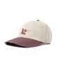 ROIDESROIS Embroidered Symbol Logo Two-Tone Ball Cap (Burgundy)