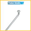 BULLSPANN Spokes Bicycle Galvanized Steel Spokes 14G J Bend with