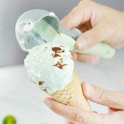 Nieprzywierająca łyżka do lodów, do wykrawania owoców, do robienia kul lodowych, do mrożonego jogurtu, do ciastek, łyżka do arbuza, łyżki z otworem do zawieszania, narzędzie kuchenne