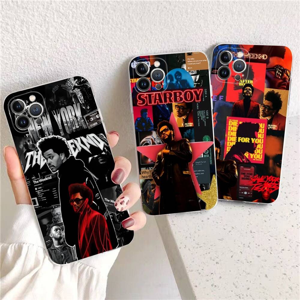 Popular Hip Hop Rapper The Weeknd Fit For IPhone 16 15 Promax Phone Case IPhone 14 11 12 High End 13 Pro Silicone