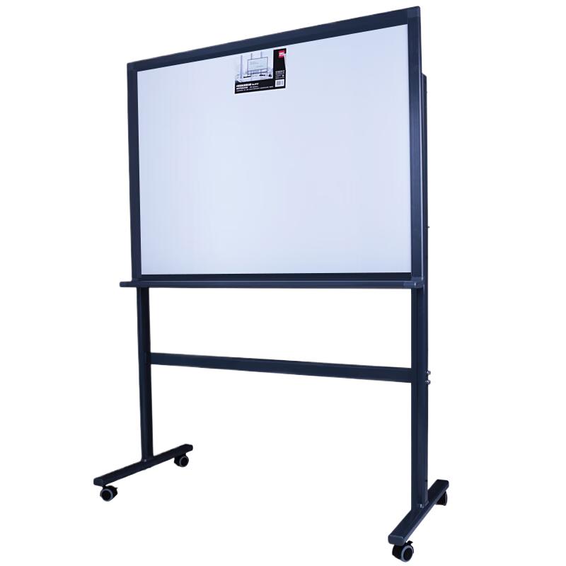Deli 8738 Magnetic Tempered Glass Easel Whiteboard 90x120cm