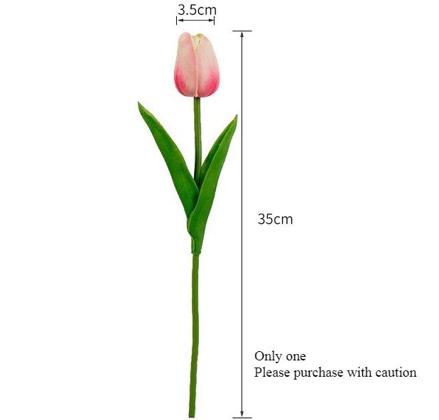 10PCSTulip Artificial Flower Fake Flower Silk Flower Wedding Photography Home Decoration Artificial Flower