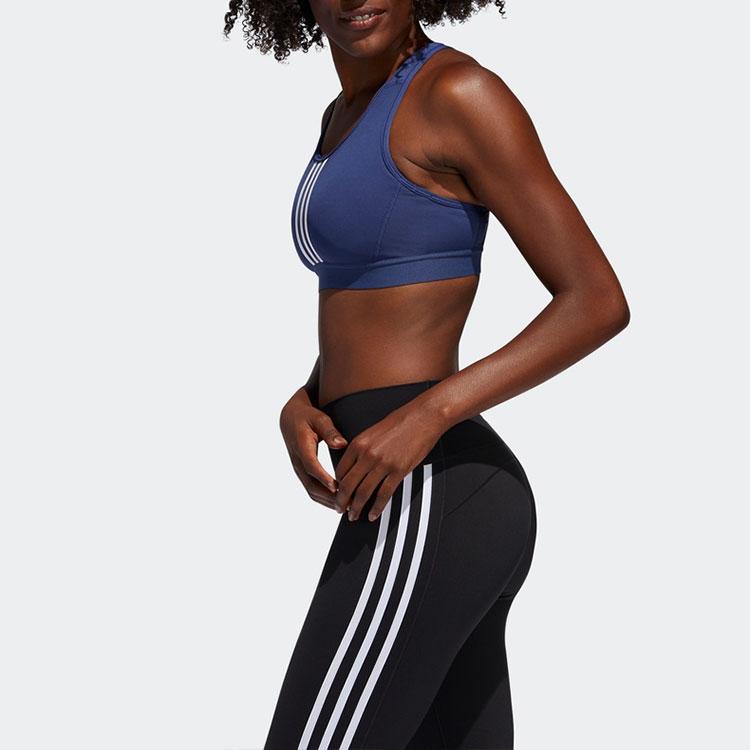 Adidas Drst 3S Bra Medium Intensity Training Sports Bra Women Underwear Tech-Indigo FL2053
