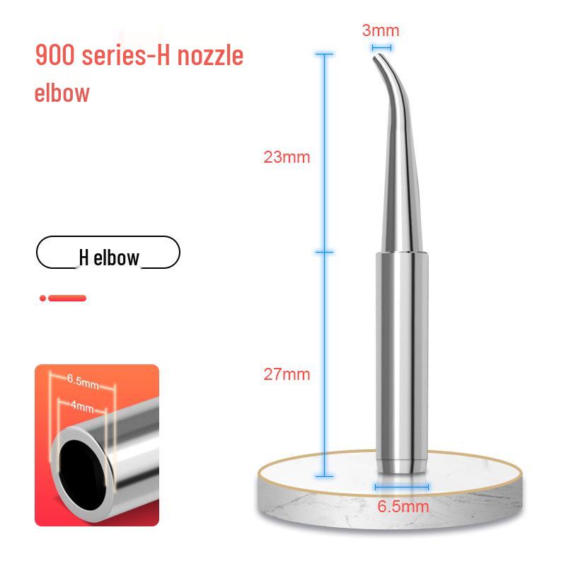 900 High Temp 400°C Soldering Iron Tip for 936 Station - Internal Heat, Constant Temp, K Horseshoe Tip