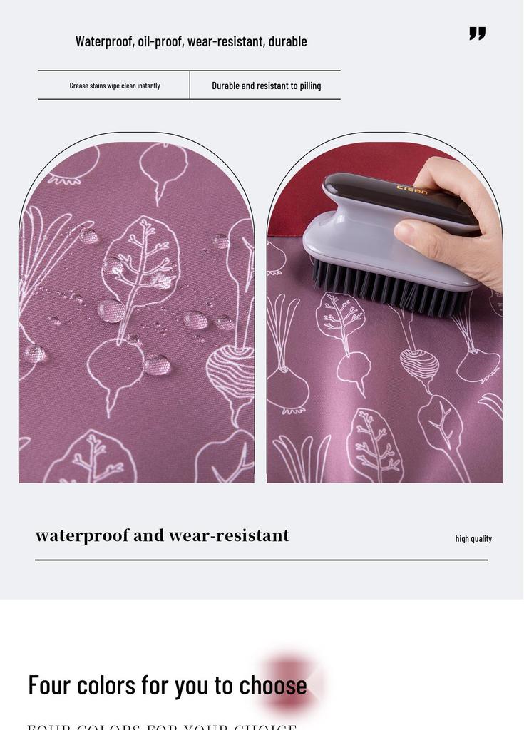 Damen Langarm Wasserdichte & Ölbeständige Küchen-Overalls