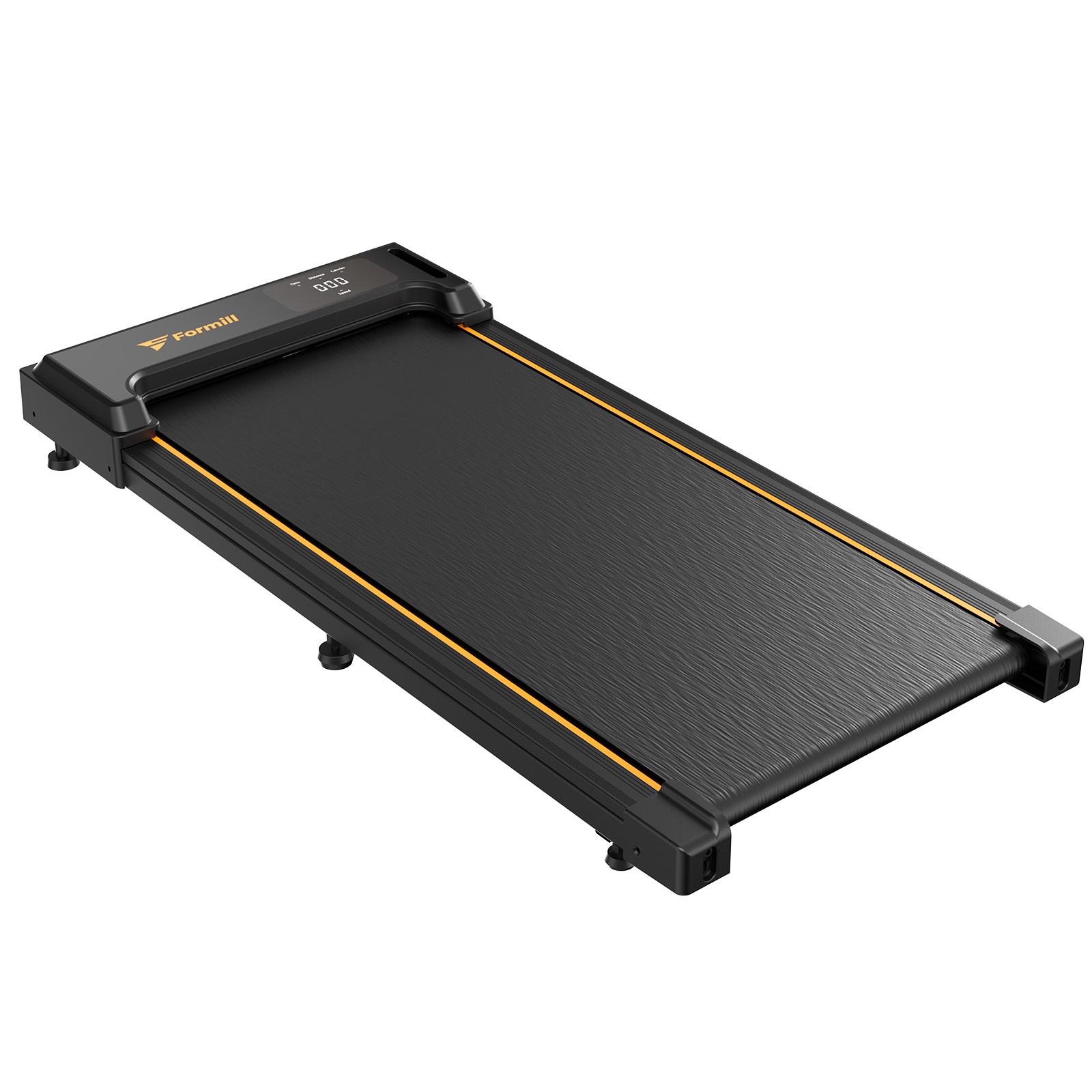 Tapis de course Formill FT-21, Moteur 2,5 CV, Affichage LED, Capacité de charge maximale de 100 kg, Vitesse de 1 à 6 km/h noir