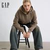 Gap Women's Logo Embroidered Washed Loose Hoodie