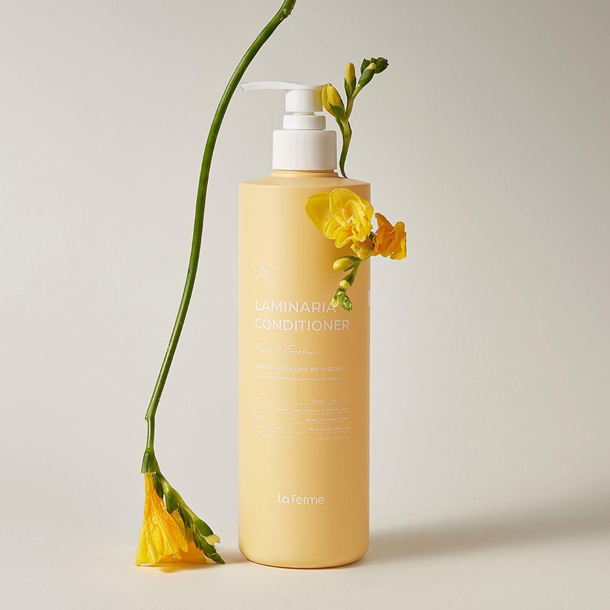 Laminaria Conditioner Pear & Freesia 500ml + Gift of 6 La Ferme Sachets
