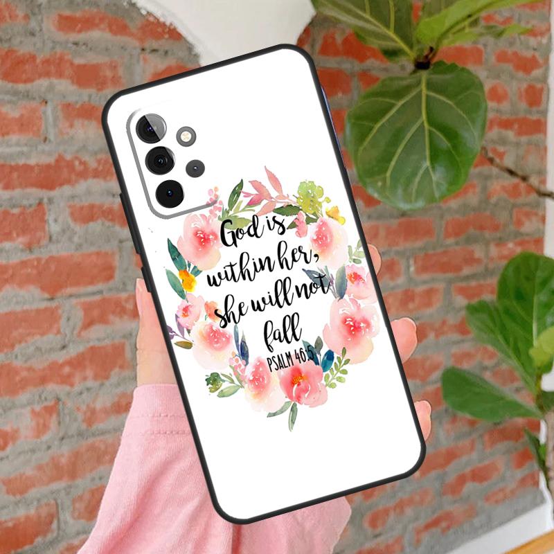 Bible Philippians Jesus Christ Verse Case For Samsung Galaxy A55 A35 A25 A15 A53 A33 A13 A51 A71 A12 A32 A52 A14 A34 A54 Cover