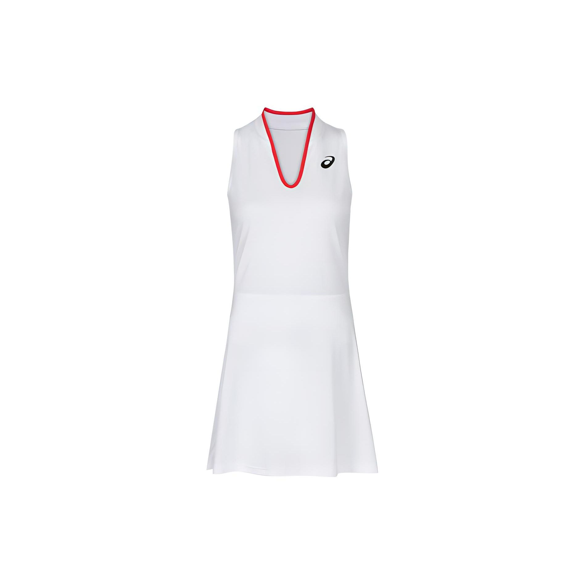 Asics Match Dress Solid V-Neck Tennis