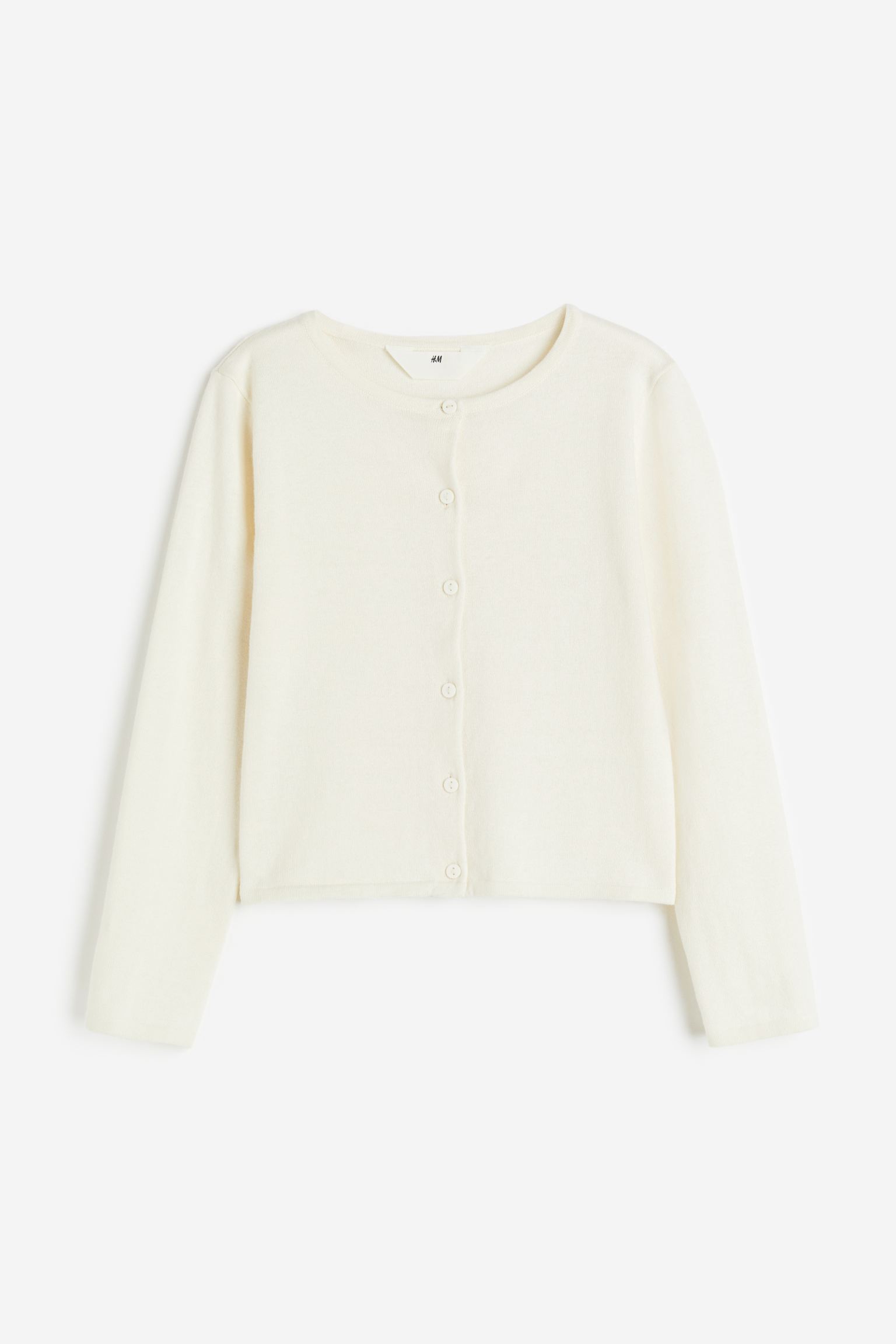 

Кардиган из хлопка тонкой вязки