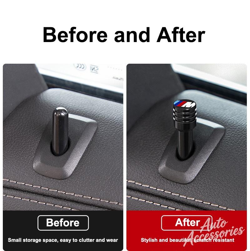 For BMW M X1 X2 X3 X4 X5 X6 X7 G30 G20 G11 G12 2/4pcs Car Door Lock Pin Door Lock Rod Auto Knob Pull Security Insurance Stickers GB2