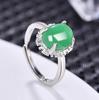 Lindon Classic Copper Alloy Zircon Ring Ladies Jewelry Wedding Promise Party Gift