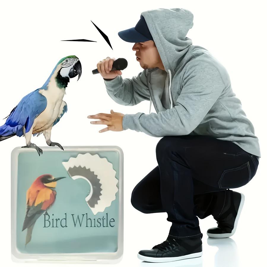 Easy-to-Learn Parrot Toy: Bird Whistle Simulates Bird Sounds