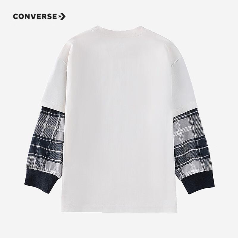 Converse Boys  Faux Two-Piece Long-Sleeve T-Shirt XL