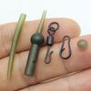 Kit de 25 piezas de componentes para aparejos de helicóptero, cuentas Chod, eslabones giratorios, mangas, aparejo Zig, aparejo Ronnie Hair, aparejo para comedero de carpas, accesorios