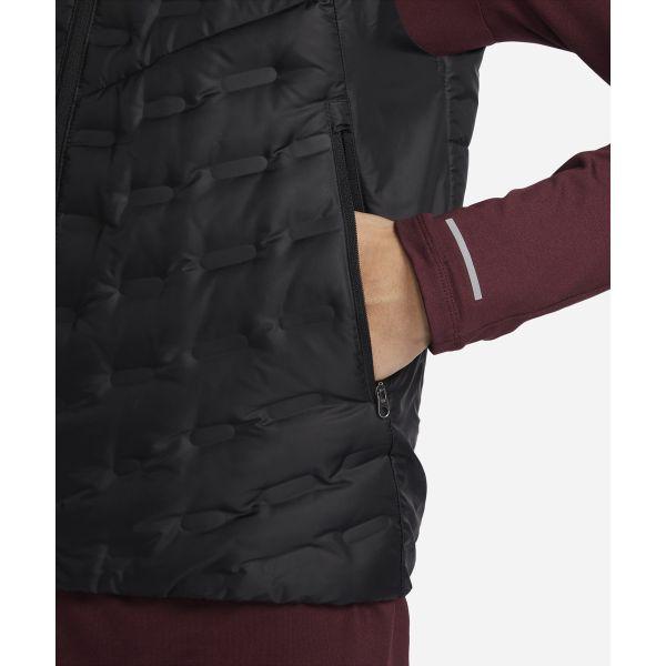 Nike Vesta s potiskem loga, se stojáčkem a zipem, pánská, topy, černá FB7543-010