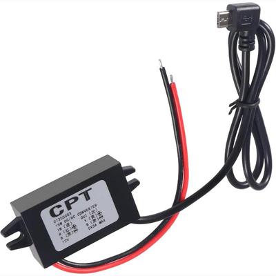 Wasserdichter 12V auf 5V Konverter DC-DC Step-Down Modul Netzteil USB-A Buchse/Typ C/Dual USB/Offene Drahtklemme